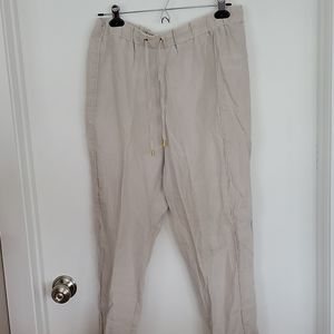 EILEEN TRACY LINEN PANTS